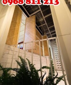 trang trí bằng cót