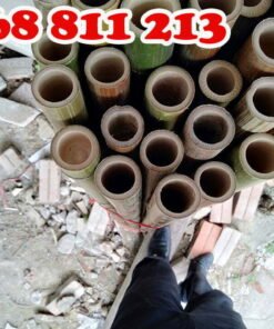 ống tre đẹp làm giàn giáo